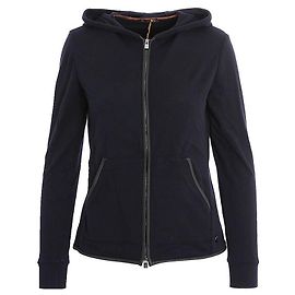 Loro Piana Wolljacke mit Kapuze und Reißverschluss für Damen
