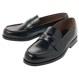 Mocassini in pelle spazzolata da uomo - Prada