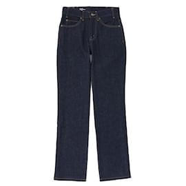 Jeans in Raw Wash Denim - Céline