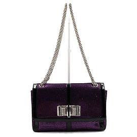 Christian Louboutin Borsa a tracolla e crossbody Sweet Charity Silver Chain