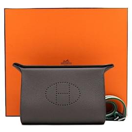 Hermès Borsa Videpoches Tote Bag con Hardware Palladium borsa a tracolla e crossbody unisex