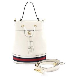 Gucci Ophidia Small White Bucket Bag, Tote Bag, Schultertasche, Crossbody Bag