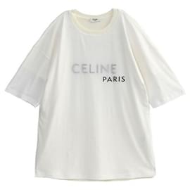 Doppellagiges T-Shirt aus feinem Baumwolljersey - Céline