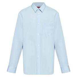Camicia in popeline di cotone stampata - Gucci