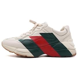 Gucci Sneakers Rhyton Web Print