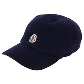 Moncler Baseball-Kappe aus Strickbaumwolle