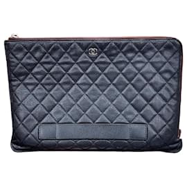 Chanel Clutch Caviar Edizione Limitata Large Black