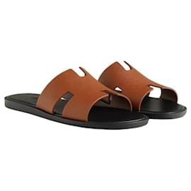 Sandali ciabatte Izmir da uomo Gold - Hermès