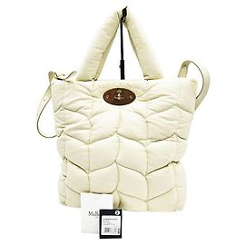 Mulberry Grande tote trapuntata in Nappa gialla