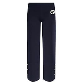Gucci Interlocking Patch Wool Pants stamp: XKDQS