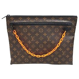 Louis Vuitton Pochette à chaîne Monogram Virgil Abloh Édition Limitée