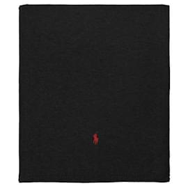 Ralph Lauren Pony Strickschal Schwarz