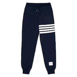 Pantaloni in jersey loopback a righe La Prima Stripe Loopback Knit - Thom Browne