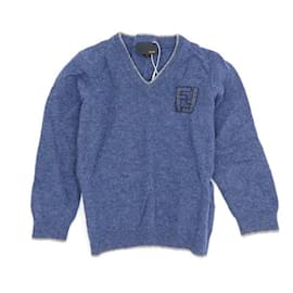 Strickpullover mit V-Ausschnitt für Babys - Fendi
