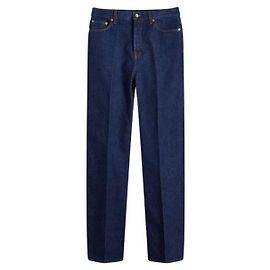 Gucci Pantaloni in denim con logo laser