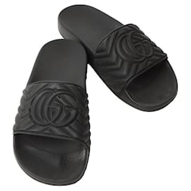 GG Marmont Slippers Size - Gucci