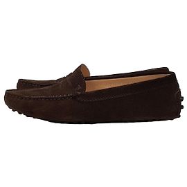 Tod's Scarpe da guida in camoscio da donna