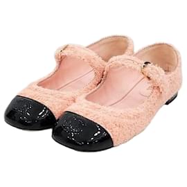 Chanel Scarpe basse Mary Jane in tweed