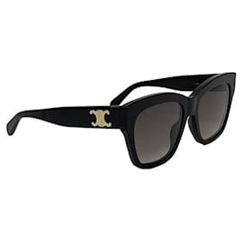 Treofer Acetate Logo Sonnenbrille - Céline
