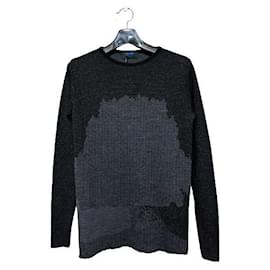 Kiton Strickpullover aus schwarzem Stoff