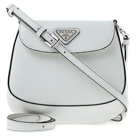 Mini Borsa a Tracolla Cleo in Pelle Spazzolata da Donna (HOM) - Prada