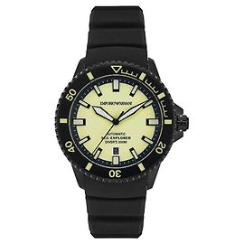 Armani Relógio Diver masculino em uretano (Sea Explorer)
