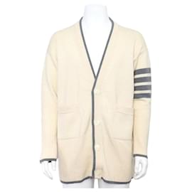 Thom Browne Oversized Cardigan für Herren aus Merinowolle