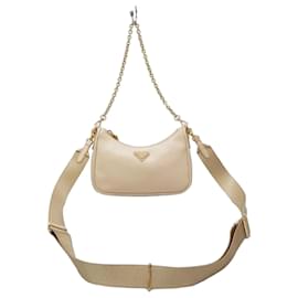 Mini borsa a tracolla Saffiano con catena - Prada
