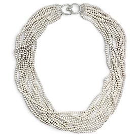 Collana Tiffany & Co. Vintage 925 a 10 fili di palline