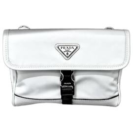 Crossbody-Tasche Handyhalter aus Nylon Saffiano - Prada