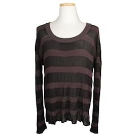 Armani Collezioni Stricktop mit bunten Streifen