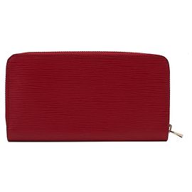 Louis Vuitton Portafoglio Lungo Zippy Epi Fuchsia