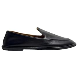 Mocasines Canal de cuero negro - The row