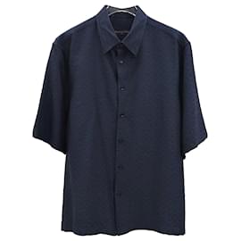 Camicia a maniche in misto seta monogram - Louis Vuitton