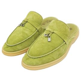Loro Piana Mules Babouche Chams in Suede