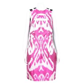 Vestido de seda para mujer con espalda en punta - Gucci