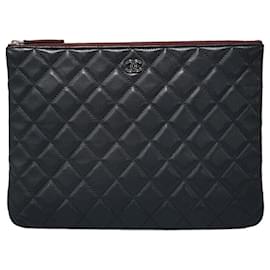Chanel Borsa a Clutch Classica in Pelle di Agnello Medium