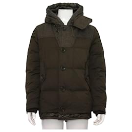 PYRENEES Leather Men's Padded Jacket - Moncler