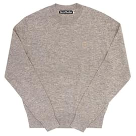 Unisex Strick GREIGE MELANGE - Acne