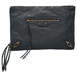 Balenciaga Clutch Motor Gray