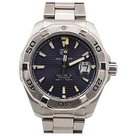 Tag Heuer Orologio automatico da uomo Aqua Racer Caliber Blue Dial