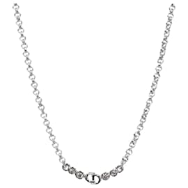 Collana Cubic CD Silver - Dior