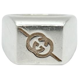 Diagonal verschränkter Ring - Gucci