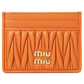 Miu Miu Tarjetero Matelassé para mujer AFPP