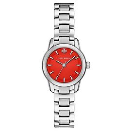 Tory Burch Relógio de metal redondo para mulher Miller Small