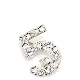 Chanel Number Crystal Brooch Season