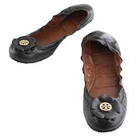 Ballerine con fascia logo Black Gold - Tory Burch