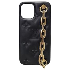 Black Monogram Bumper Coussin iPhone Hülle - Louis Vuitton