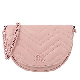 Gucci Mini Borsa a Tracolla Marmont Matelassé con Catena