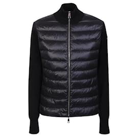 Cardigan in lana imbottito con zip - Moncler